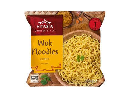 Előfőzött woktészta*
