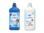 To flasker Aquaphor vaskemiddel, en blå og en hvid.