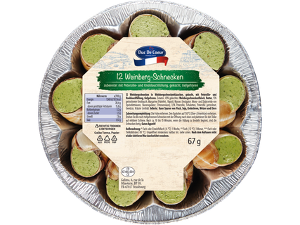 Duc de Coeur Weinberg-Schnecken