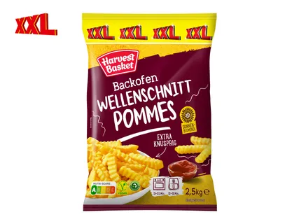Harvest Basket Wellenschnitt Pommes XXL