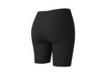 ESMARA ženske rebraste biciklističke hlače u crnoj boji, stražnji pogled.
