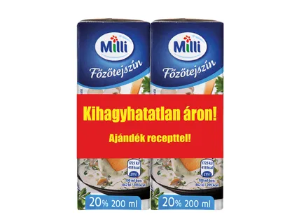 Főzőtejszín / habtejszín (Lidl Plus)