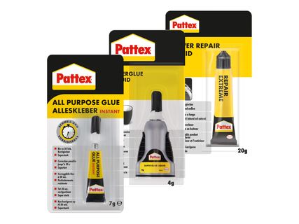 Pattex Klebstoffsortiment