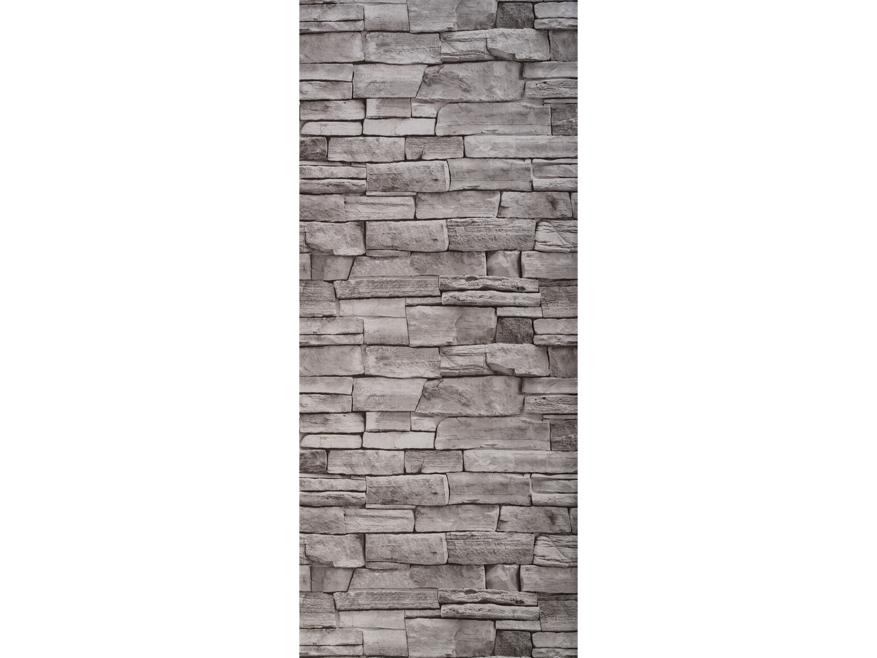 Filme decorativo LIVARNO home com padrão de pedra cinza.