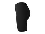 Black cycling shorts, side view