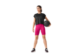 Sportswear: top, shorts and medicine ball.