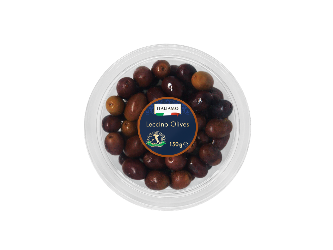 Azeitonas Leccino Italiamo, 150g.