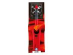 Long red barbecue lighter, stylish design.