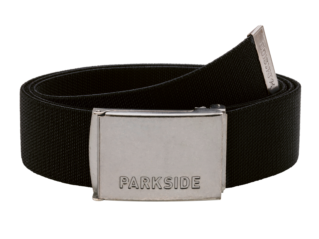 Cinto preto Parkside com fivela.