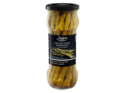 Grillezett zöld spárga*