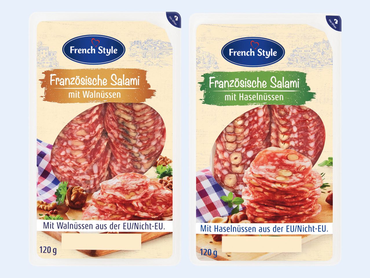 Gehe zu Vollbildansicht: French Style Französische Salami - Bild 1
