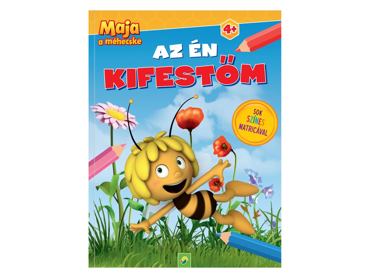 Maja a méhecske színezőkönyv.