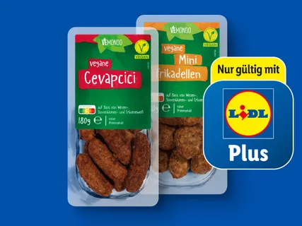 Vemondo Vegane Mini Frikadellen/Cevapcici