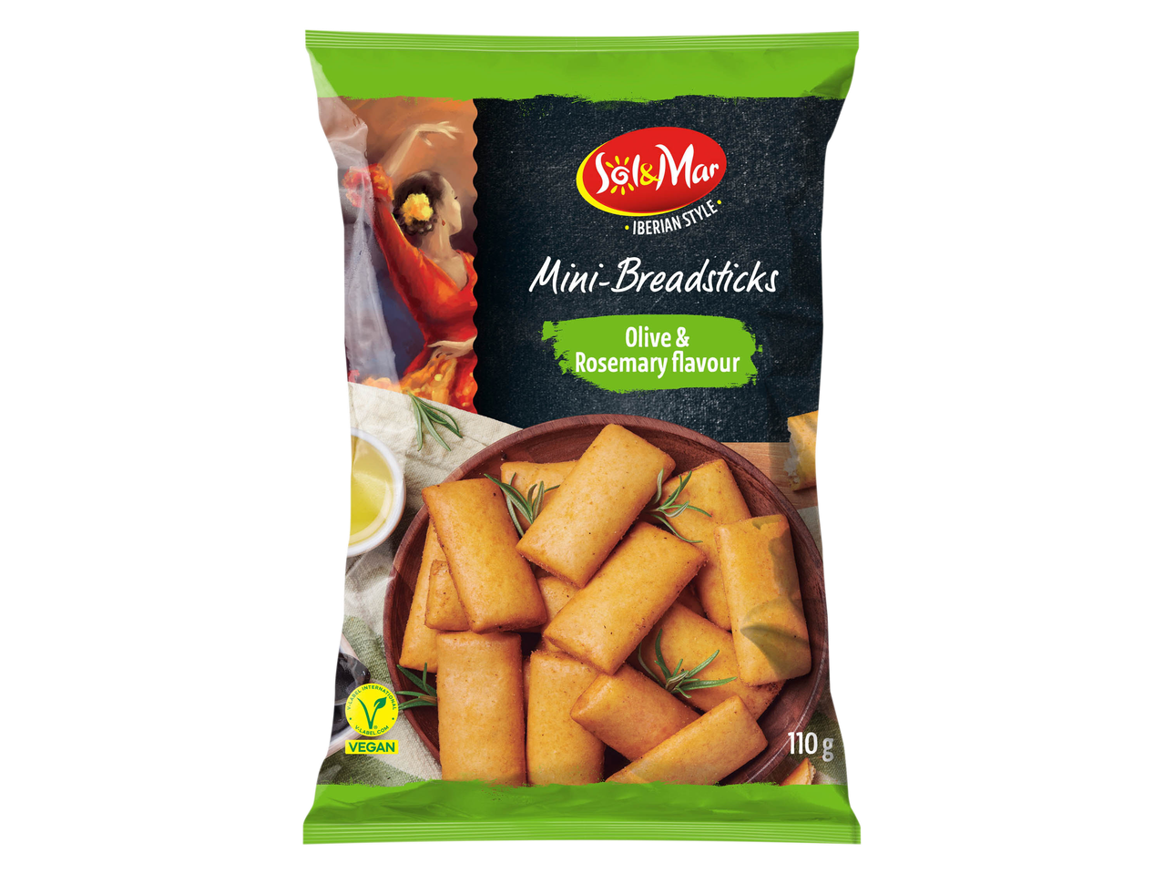 Bocconcini con olive e aroma di rosmarino