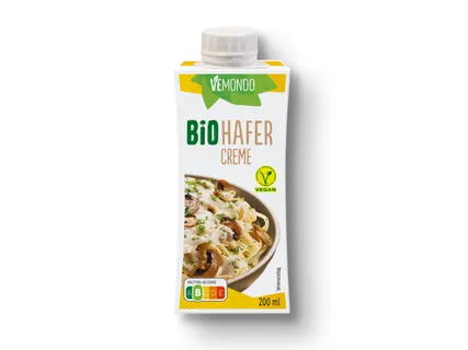 Vemondo Bio Hafer Creme