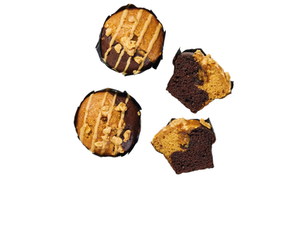 Luxe muffin gezouten caramel