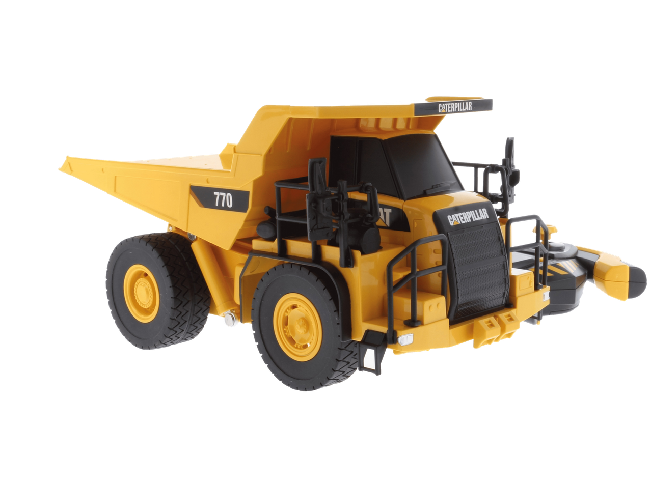 Geltonas žaislinis savivartis CAT 770