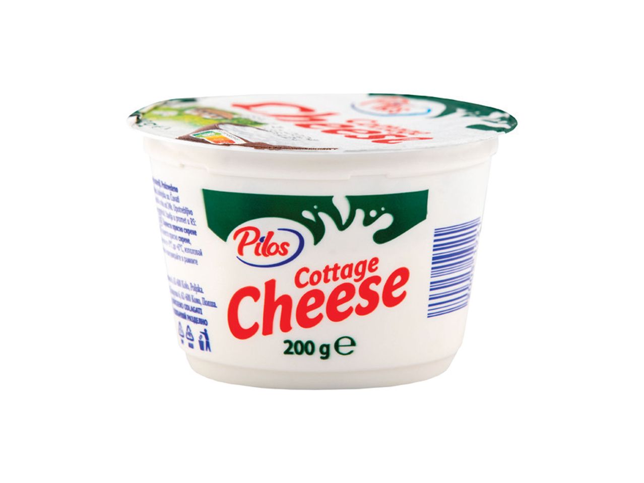 Pilos Cottage Cheese, 200g posuda.