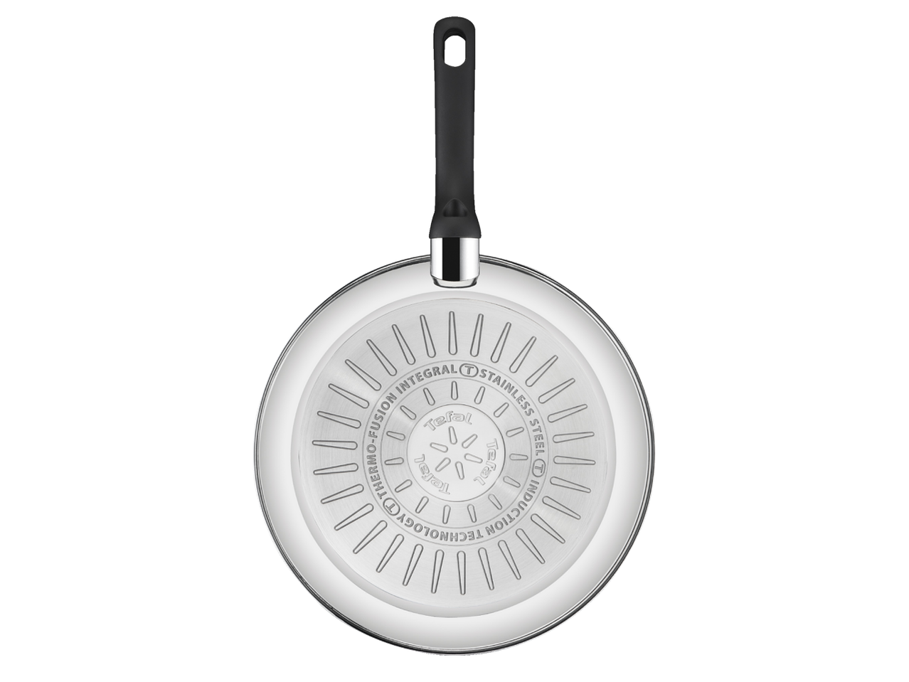 Tefal Thermo-Fusion integral stainless steel frying pan.