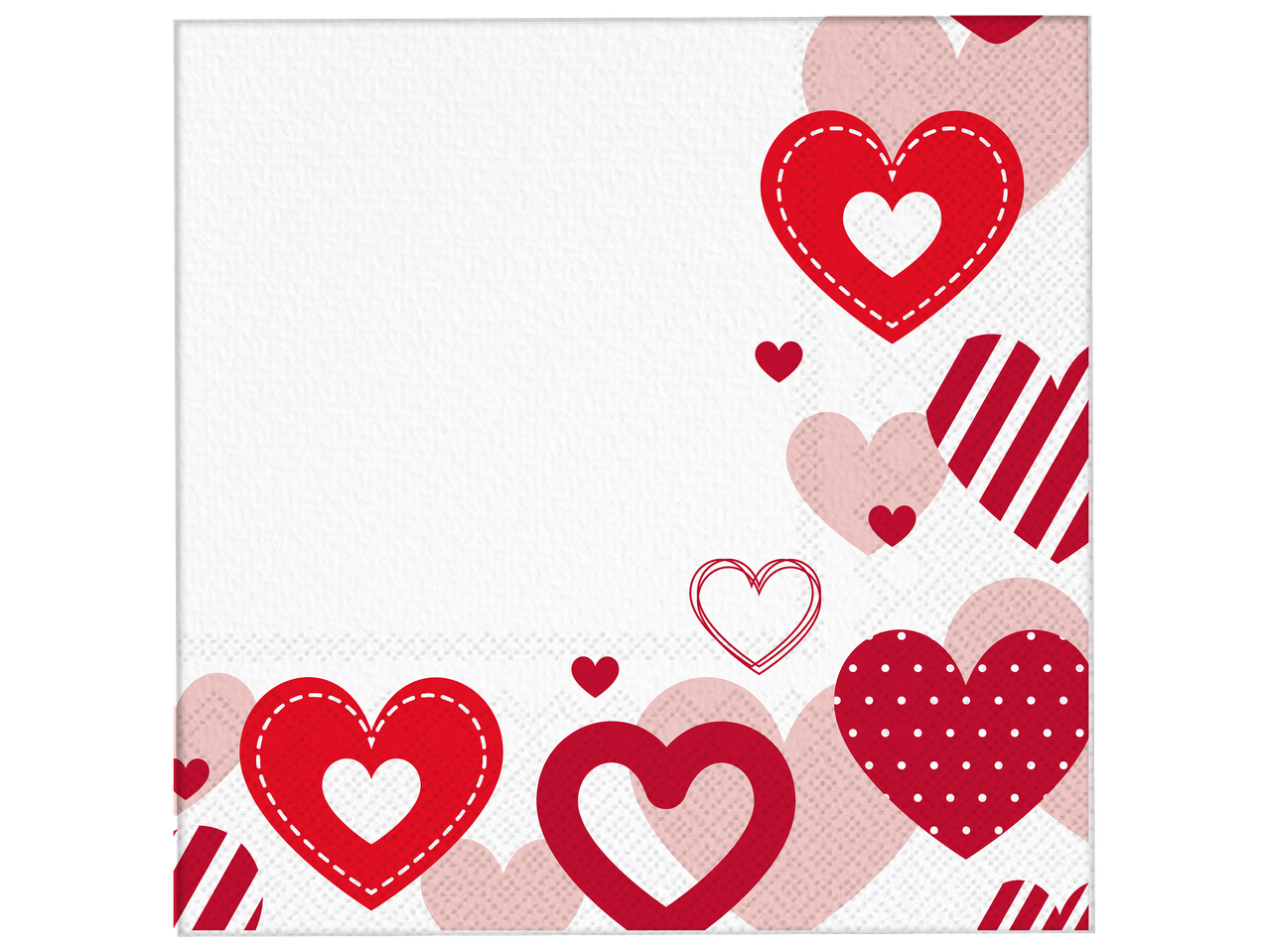 Tovaglioli San Valentino 3 veli