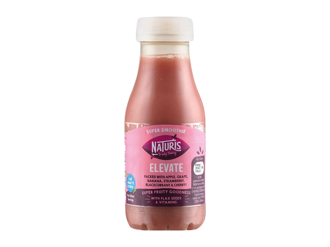 Go to full screen view: Naturis Super Smoothie Assorted Flavours 250ml Bottle - Image 2