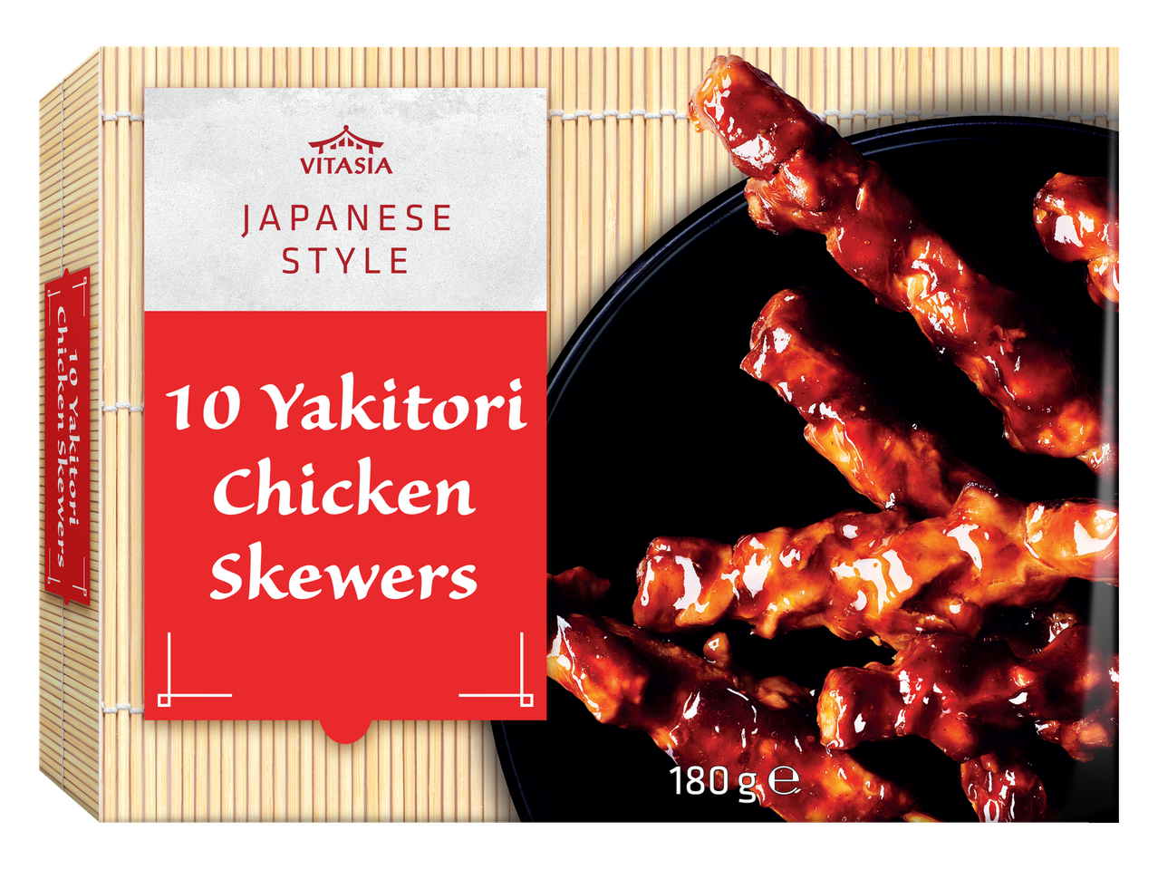 Vitasia Japanse stijl 10 Yakitori kipsate (180g)