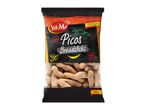 A black and orange bag of Sol & Mar Picos Breadsticks, 130g, with a clear window.