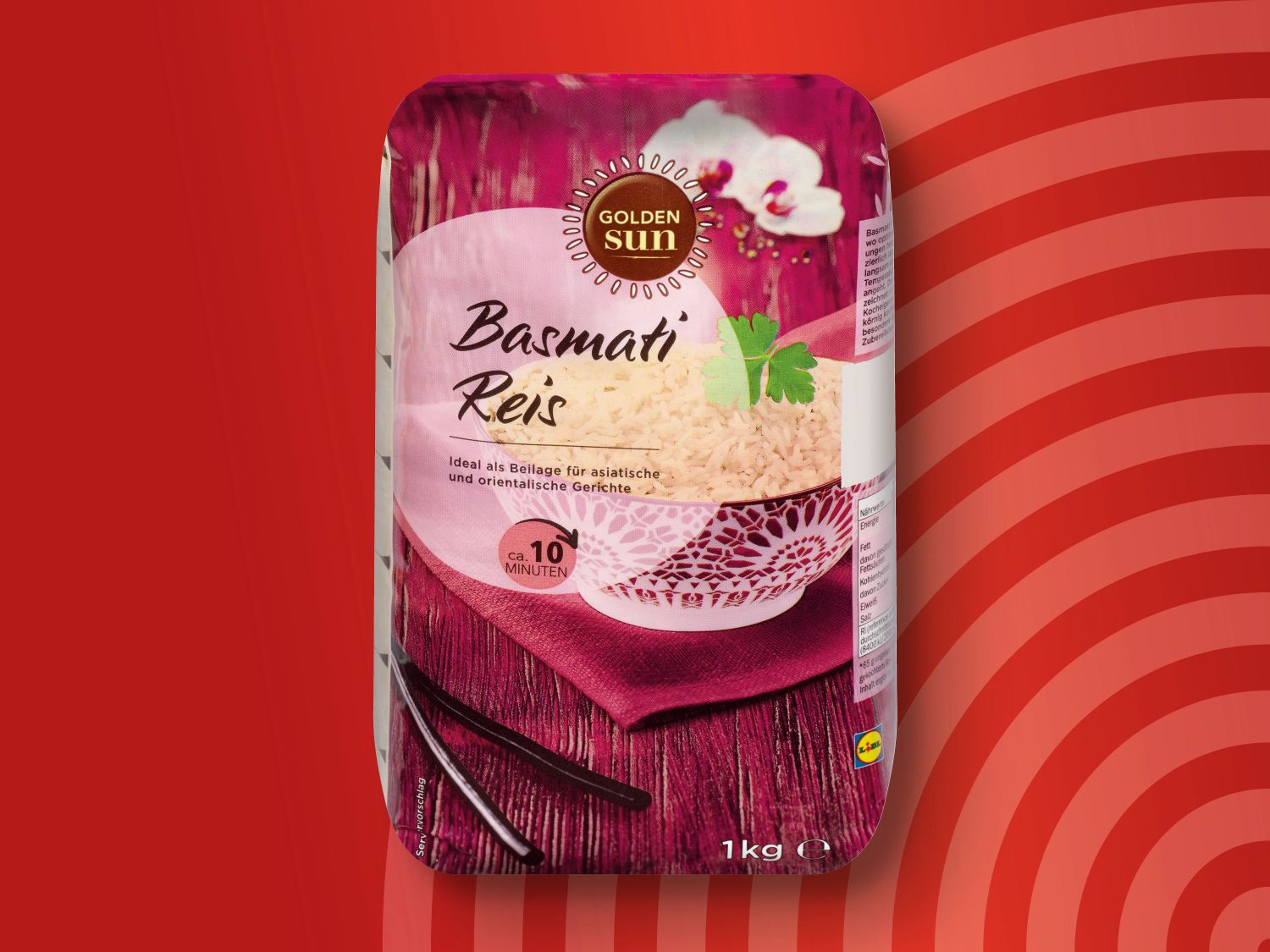 Golden Sun Basmati Reis
