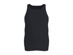 Men's black tank top