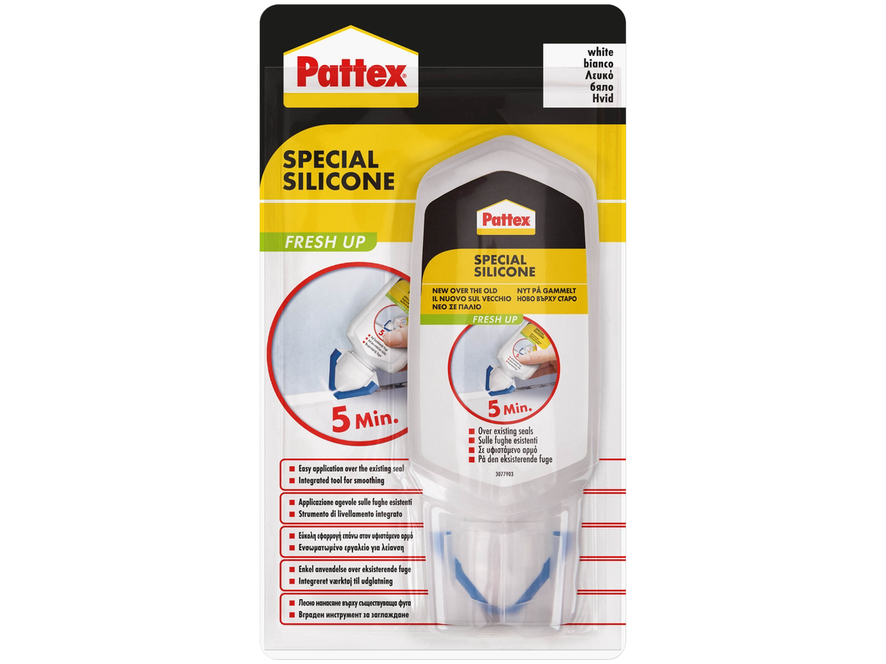 Silicone, pennarello per fughe o colla per montaggio