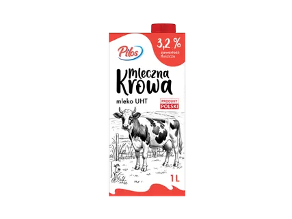 UAT pienas, 3,2 %, 1 l