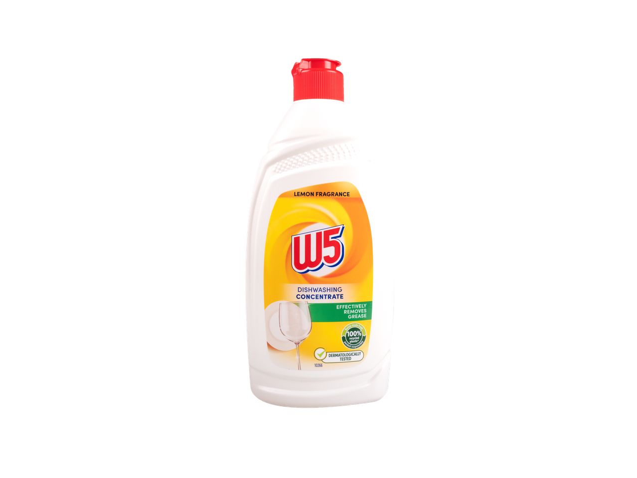 W5 concentrat de spălat vase, aromă de lămâie.