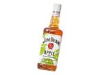 Jim Beam Apple likőr palack, friss és ropogós alma ízével.