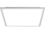 Бяло LED осветително тяло за таван с правоъгълна форма