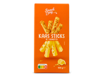 Snack Day: kaasstengels met boter, 100g.