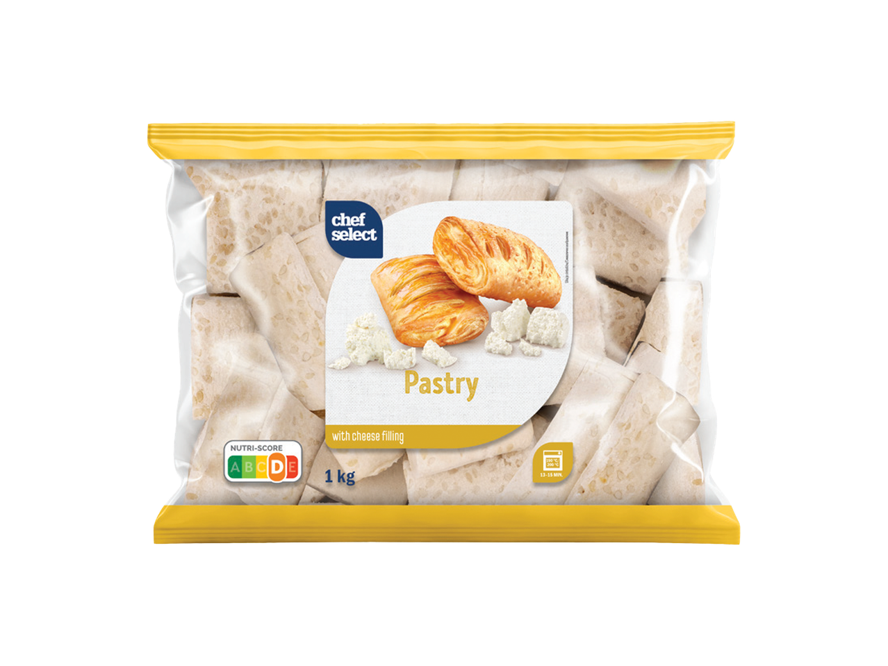 Chef Select pecivo sa sirom, 1 kg, Nutri-Score D