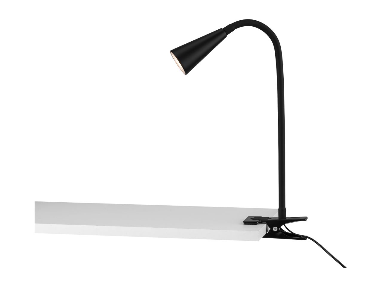 Livarno Home Black LED Clip Lamp With A Clamp