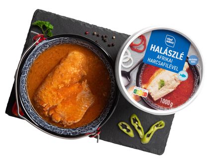 Halászlé afrikai harcsafilével