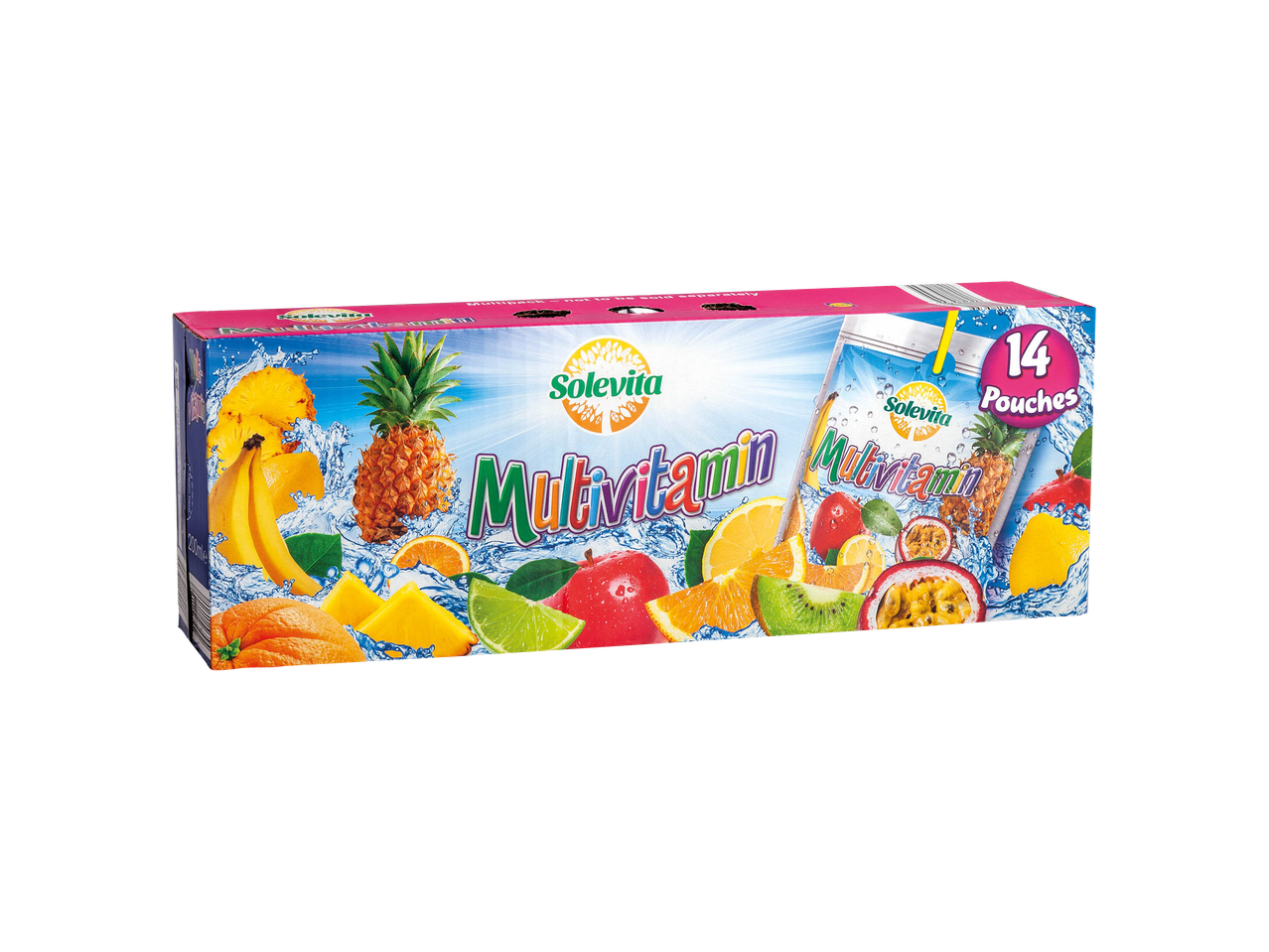 Scatola di succhi di frutta multifrutta Hipp.