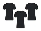 Tre sorte V-hals T-shirts.