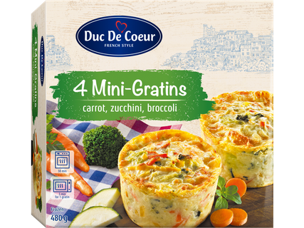 Minizapiekanki gratin