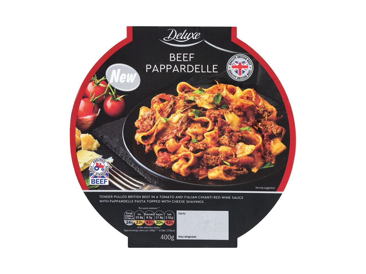 Go to full screen view: Deluxe Italian Ready Meals - Image 1