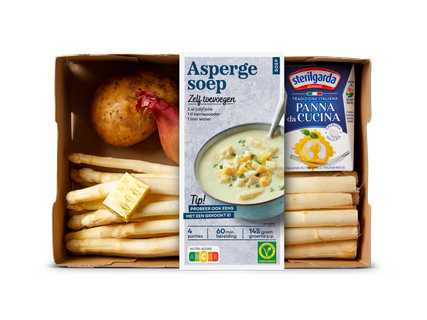 Verspakket aspergesoep