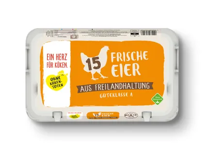 Frische Eier aus Freilandhaltung