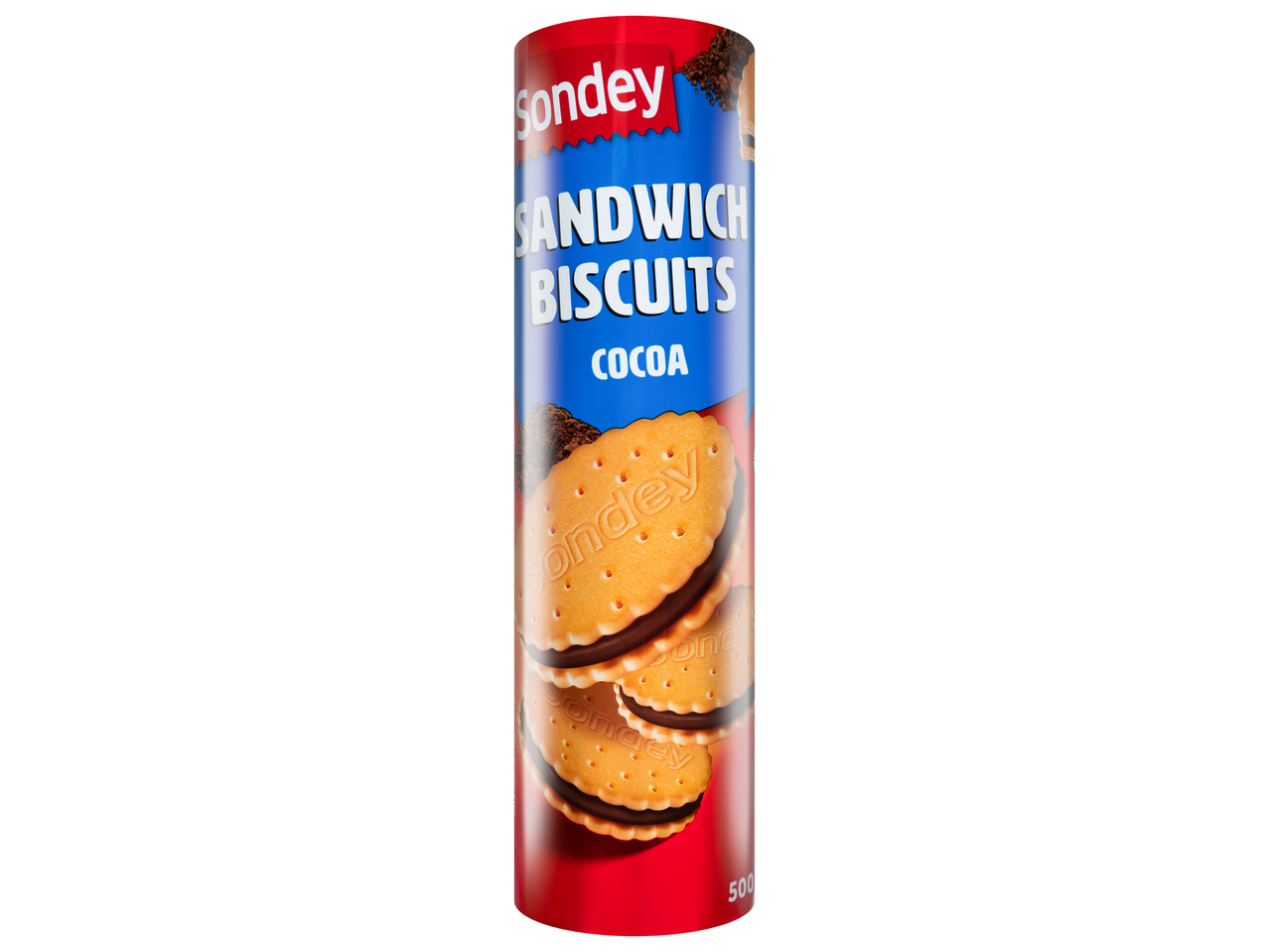 Sondey kakaós szendvics keksz.