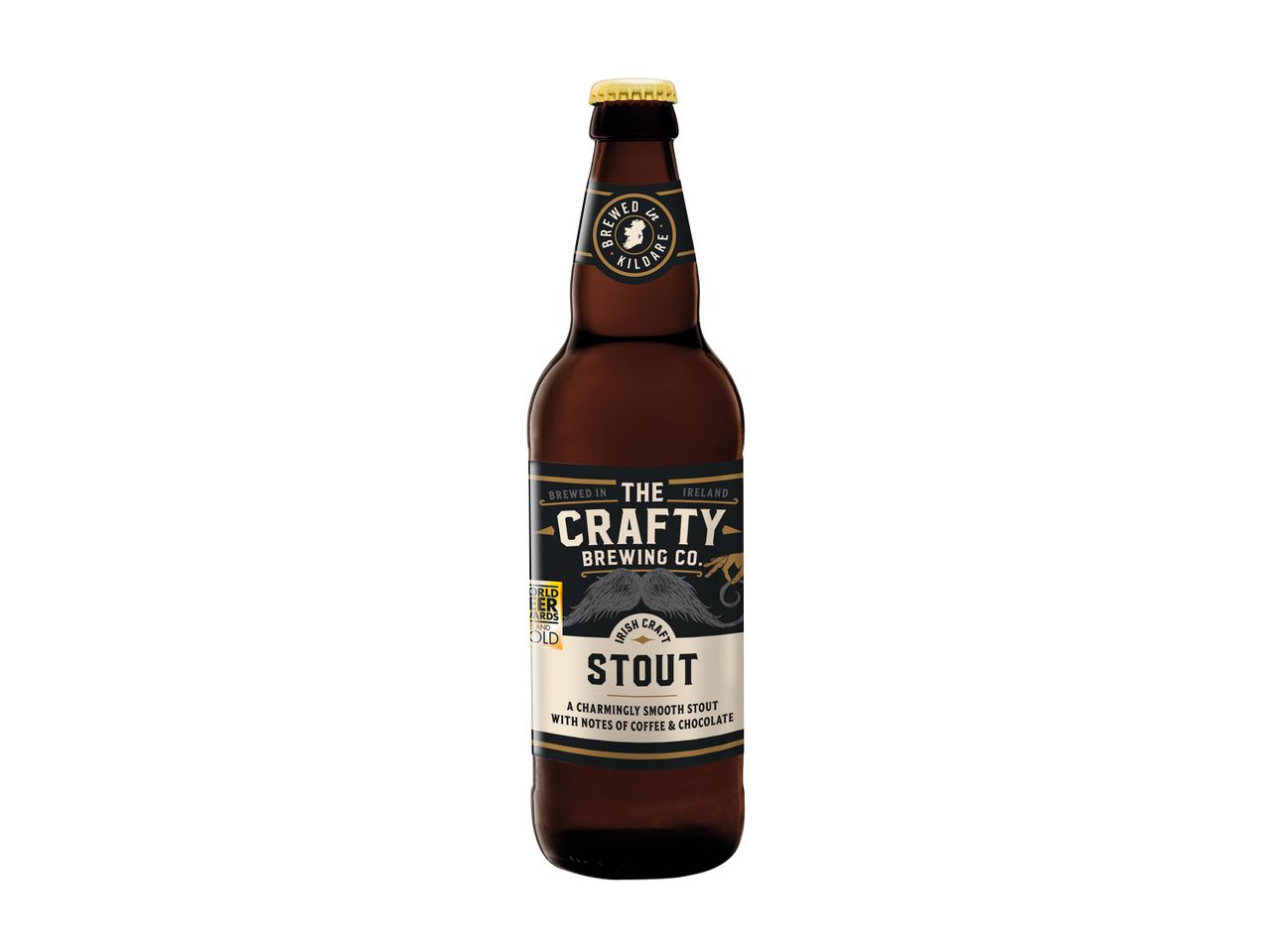 Μπουκάλι μπύρας The Crafty Brewing Co. Stout.