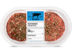 Twee Italiaanse beefburgers, 500g.