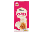 Gelatelli waffle cones: 10 pack, individually wrapped.