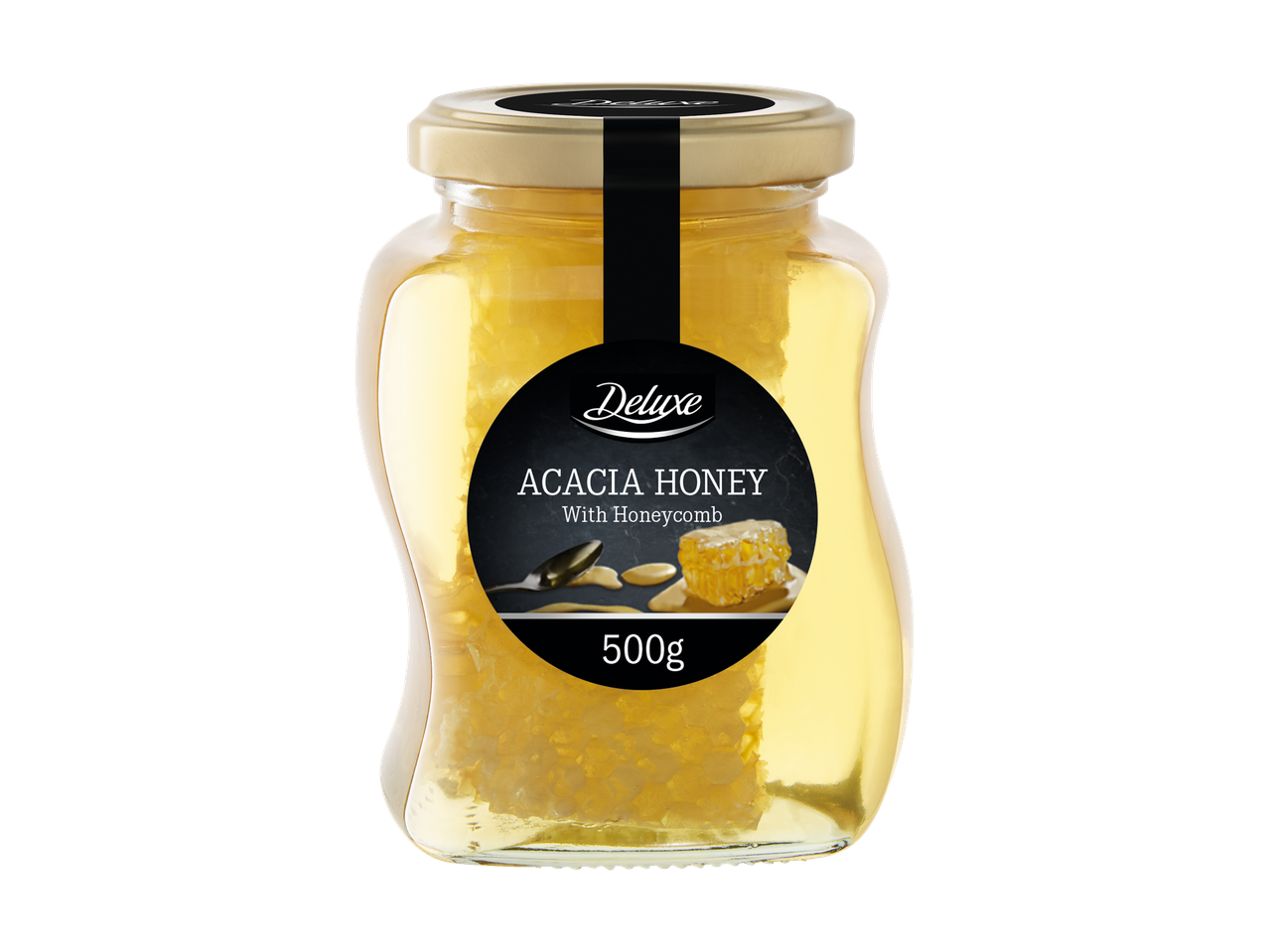 Deluxe akaatsia mesi meekärjaga purgis, 500g