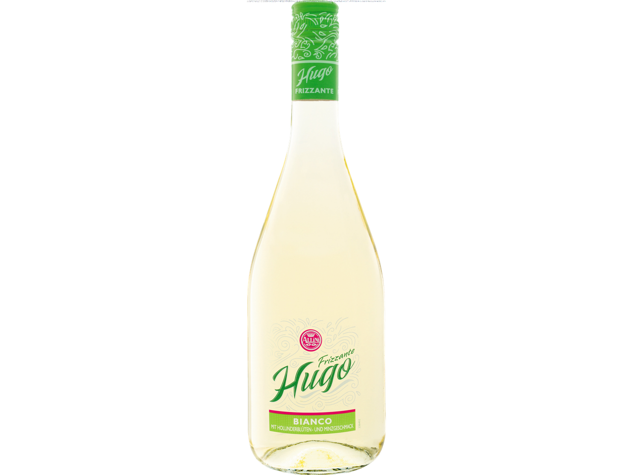 Vin spumant Hugo Bianco frizzante, Allini.